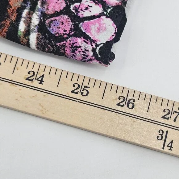 Eva Varro Mixed Animal Print Jogger Pants Multicolor Women’s Size M Preppy Artsy - Picture 8 of 8